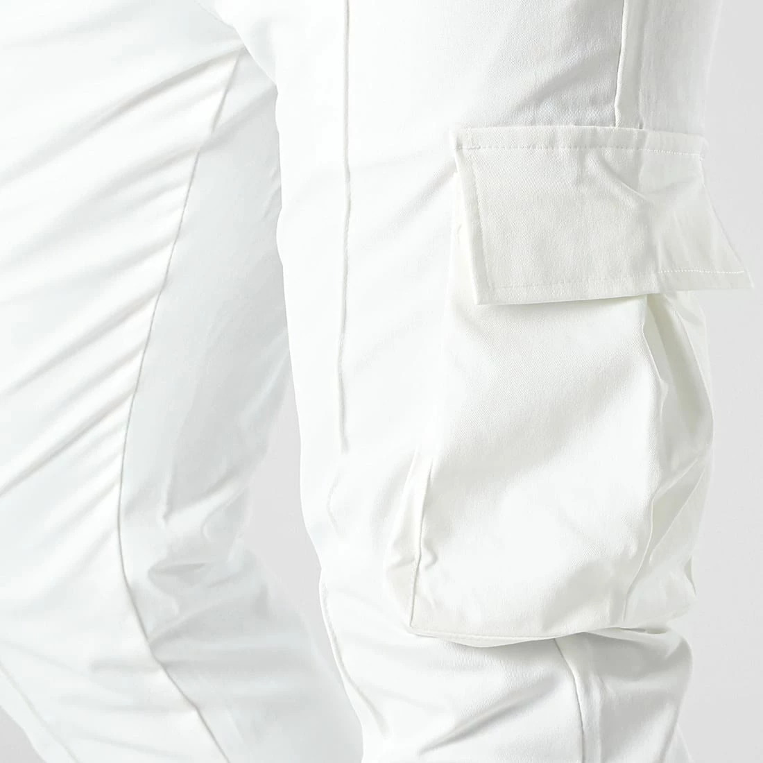 Grosses soldes 😀 Pantalon Cargo PP351 Blanc de John H ⌛ 4 Grosses soldes 😀 Pantalon Cargo PP351 Blanc de John H ⌛ – Image 2
