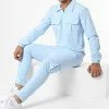 Sortie 💯 Ensemble Veste Zippée Et Pantalon Cargo AB327 Bleu Ciel de John H ❤️ 2 Sortie 💯 Ensemble Veste Zippée Et Pantalon Cargo AB327 Bleu Ciel de John H ❤️ -John H Soldes john h 332298 AB327 BLUE 20220816T152029 01