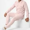Top 10 😀 Ensemble Veste Zippée Et Pantalon Cargo AB327 Rose de John H 👏
