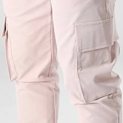 Remise 🤩 Pantalon Cargo PP358 Rose de John H ✨ -John H Soldes john h 332315 PP358 PINK 20220817T155920 02