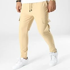 Top 10 🥰 Pantalon Cargo PP329 Beige de John H 😀