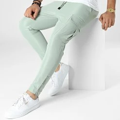 Grosses soldes 😀 Pantalon Cargo PP329 Vert de John H 🤩 8 Grosses soldes 😀 Pantalon Cargo PP329 Vert de John H 🤩 -John H Soldes john h 332333 PP329 GREEN 20220816T153106 03