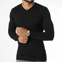 Sortie 🎉 Pull ZW003 Noir de John H 🔔 -John H Soldes john h 336958 ZW003 BLACK 20220916T154534 03