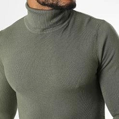 Meilleure affaire 🥰 Pull Col Roulé ZW001 Vert Kaki de John H ❤️ 7 Meilleure affaire 🥰 Pull Col Roulé ZW001 Vert Kaki de John H ❤️ -John H Soldes john h 336962 ZW001 ARMY GREEN 20220916T160656 02