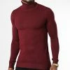 Promo 🔔 Pull Col Roulé ZW001 Bordeaux de John H ✨ 2 Promo 🔔 Pull Col Roulé ZW001 Bordeaux de John H ✨ -John H Soldes john h 336964 ZW001 WINE RED 20220916T160745 01
