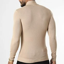 Bon marché 🔥 Pull Col Montant ZW013 Camel Clair de John H ⭐ 9 Bon marché 🔥 Pull Col Montant ZW013 Camel Clair de John H ⭐ -John H Soldes john h 336972 ZW013 CAMEL 20220916T160606 04