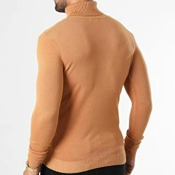 Promo ✨ Pull Col Roulé ZW001 Camel de John H 🔔 -John H Soldes john h 337023 BIS ZW001 CAMEL 20220916T150734 04