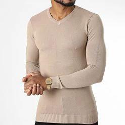 Budget 🌟 Pull ZW003 Camel Clair de John H 👏 -John H Soldes john h 337024 ZW003 CAMEL 20220916T160530 03