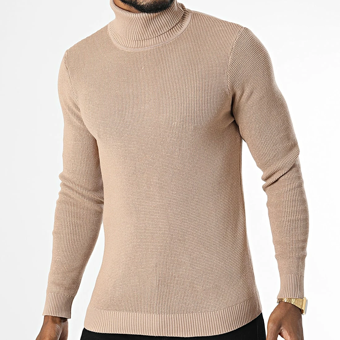 Offres 👍 Pull Col Roulé ZW008 Camel Clair de John H 💯 3 Offres 👍 Pull Col Roulé ZW008 Camel Clair de John H 💯