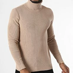 Offres 👍 Pull Col Roulé ZW008 Camel Clair de John H 💯 8 Offres 👍 Pull Col Roulé ZW008 Camel Clair de John H 💯 -John H Soldes john h 337049 ZW008 CAMEL 20220916T160639 03