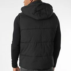 Remise ❤️ Doudoune Capuche Sans Manches M2207 Noir de John H 🔥 -John H Soldes john h 340833 M2207 BLACK 20221004T160430 04