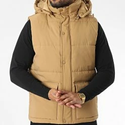 Top 10 🎁 Doudoune Capuche Sans Manches M2207 Camel de John H 😍 -John H Soldes john h 340835 M2207 CAMEL 20221004T150617 03