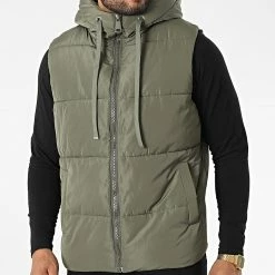 De gros 😍 Doudoune Capuche Sans Manches M2208 Vert Kaki de John H 🎁 8 De gros 😍 Doudoune Capuche Sans Manches M2208 Vert Kaki de John H 🎁 -John H Soldes john h 340840 M2208 GREEN 20221004T150310 03