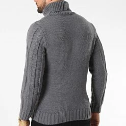 Meilleure vente ✔️ Pull Col Roulé ZW020 Gris Anthracite de John H 🛒 9 Meilleure vente ✔️ Pull Col Roulé ZW020 Gris Anthracite de John H 🛒 -John H Soldes john h 340863 ZW020 DKGREY 20221004T151301 04