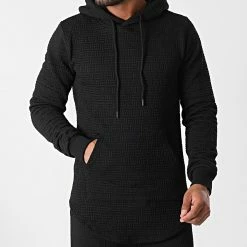 Nouveau 🎁 Ensemble Sweat Capuche Oversize Et Pantalon Jogging AB815 Noir de John H 😍 8 Nouveau 🎁 Ensemble Sweat Capuche Oversize Et Pantalon Jogging AB815 Noir de John H 😍 -John H Soldes john h 340865 AB815 BLACK 20221007T154247 03