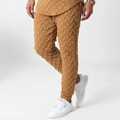 Sortie 🥰 Ensemble Tee 👕 Shirt Capuche Oversize Et Pantalon Jogging AB812 Camel de John H ✔️ -John H Soldes john h 340868 AB812 CAMEL 20221007T154124 04