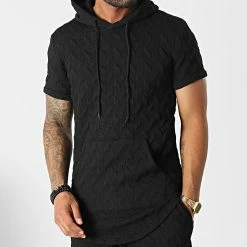 Tout neuf ✔️ Ensemble Tee 👕 Shirt Capuche Oversize Et Pantalon Jogging AB812 Noir de John H 🧨 8 Tout neuf ✔️ Ensemble Tee 👕 Shirt Capuche Oversize Et Pantalon Jogging AB812 Noir de John H 🧨 -John H Soldes john h 340869 AB812 BLACK 20221007T154053 03