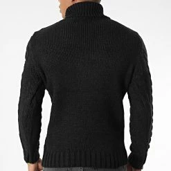 Vente flash 💯 Pull Col Roulé ZW019 Noir de John H 👍 -John H Soldes john h 340871 ZW019 BLACK 20221004T160122 04