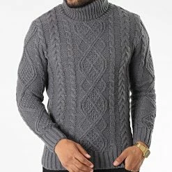 Meilleure affaire 🛒 Pull Col roulé ZW029 Gris Anthracite de John H ⌛ 8 Meilleure affaire 🛒 Pull Col roulé ZW029 Gris Anthracite de John H ⌛ -John H Soldes john h 340872 ZW029 DKGREY 20221004T151228 03