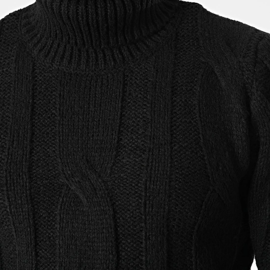 Grosses soldes 👏 Pull Col Roulé ZW020 Noir de John H 🛒 4 Grosses soldes 👏 Pull Col Roulé ZW020 Noir de John H 🛒 – Image 2