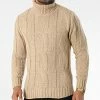 Le moins cher 😉 Pull Col Roulé ZW020 Beige de John H 👍 -John H Soldes john h 340875 ZW020 CAMEL 20221004T151024 01