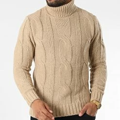 Le moins cher 😉 Pull Col Roulé ZW020 Beige de John H 👍 8 Le moins cher 😉 Pull Col Roulé ZW020 Beige de John H 👍 -John H Soldes john h 340875 ZW020 CAMEL 20221004T151027 03