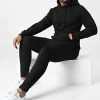 Meilleure affaire 👍 Ensemble Sweat Capuche Et Pantalon Jogging AB825 Noir de John H 🌟 -John H Soldes john h 340924 AB825 BLACK 20221007T154208 01