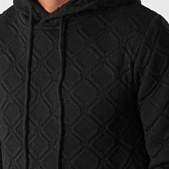 Meilleure affaire 👍 Ensemble Sweat Capuche Et Pantalon Jogging AB825 Noir de John H 🌟 -John H Soldes john h 340924 AB825 BLACK 20221007T154210 02