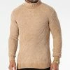 Meilleure vente 🧨 Pull Col Roulé ZW015 Beige de John H ⭐ -John H Soldes john h 340926 ZW015 YELLOW 20221004T151043 01