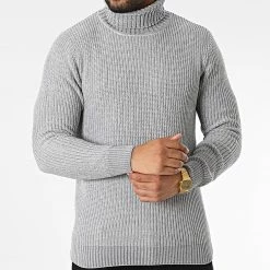 Grosses soldes 👏 Pull Col Roulé ZW015 Gris de John H 😀 8 Grosses soldes 👏 Pull Col Roulé ZW015 Gris de John H 😀 -John H Soldes john h 340928 ZW015 GREY 20221004T151209 03