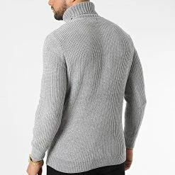 Grosses soldes 👏 Pull Col Roulé ZW015 Gris de John H 😀 9 Grosses soldes 👏 Pull Col Roulé ZW015 Gris de John H 😀 -John H Soldes john h 340928 ZW015 GREY 20221004T151211 04