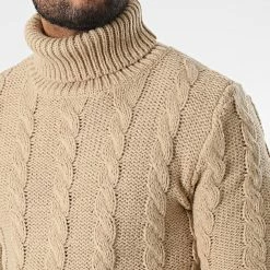 Coupon 👍 Pull Col Roulé ZW019 Camel Clair de John H 🥰 -John H Soldes john h 340932 ZW019 CAMEL 20221004T150853 02