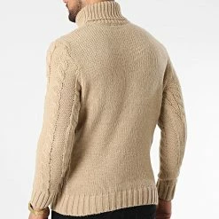 Coupon 👍 Pull Col Roulé ZW019 Camel Clair de John H 🥰 -John H Soldes john h 340932 ZW019 CAMEL 20221004T150856 04