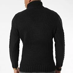 Budget ❤️ Pull Col roulé ZW029 Noir de John H 🌟 -John H Soldes john h 340941 ZW029 BLACK 20221004T160052 04