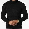 Tout neuf 🌟 Pull Col Roulé ZW015 Noir de John H ✨ -John H Soldes john h 340942 ZW015 BLACK 20221004T160103 01