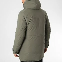 Le moins cher 👏 Parka M2203 Vert Kaki de John H 🌟 -John H Soldes john h 342732 M2203 ARMY GREEN 20221013T152128 04