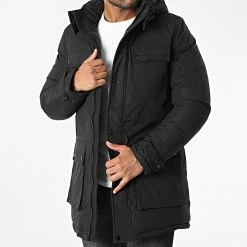Top 10 🔥 Parka M2203 Noir de John H 😉