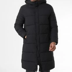 Top 10 ✔️ Doudoune Capuche Longue M2202 Noir de John H ✔️ -John H Soldes john h 342747 M2202 BLACK 20221013T155836 03