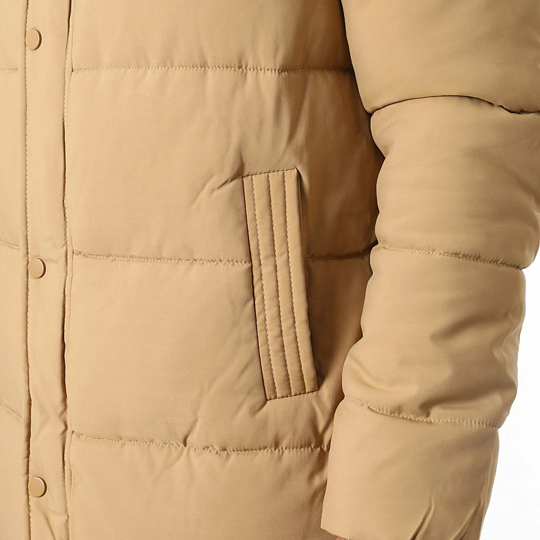 Bon marché 😀 Doudoune Capuche Longue M2202 Camel de John H 😉 4 Bon marché 😀 Doudoune Capuche Longue M2202 Camel de John H 😉 – Image 2