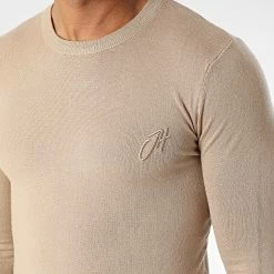 Grosses soldes 🎁 Pull ZW050 Beige de John H ✨ -John H Soldes john h 345557 ZW050 CAMEL 20221028T162241 02