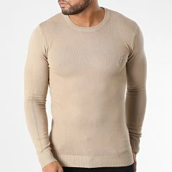 Grosses soldes 🎁 Pull ZW050 Beige de John H ✨ -John H Soldes john h 345557 ZW050 CAMEL 20221028T162243 03