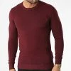 Meilleur prix 🛒 Pull ZW050 Bordeaux de John H ✔️ -John H Soldes john h 345564 ZW050 WINE RED 20221028T162602 01