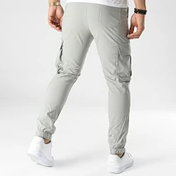 Vente flash ✔️ Pantalon Jogging XQ338 Gris de John H ✨ -John H Soldes john h 345567 XQ338 SUVER ASH 20221108T152054 04