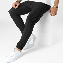 Budget 😍 Pantalon Jogging XQ338 Noir de John H 💯 7 Budget 😍 Pantalon Jogging XQ338 Noir de John H 💯 -John H Soldes john h 345569 XQ338 BLACK 20221124T093649 03