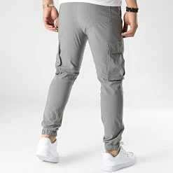 Top 10 🤩 Pantalon Jogging XQ338 Gris de John H ❤️ -John H Soldes john h 345571 XQ338 LT GREY 20221108T152037 04