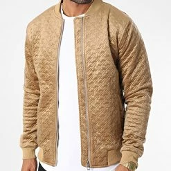 Le moins cher ❤️ Veste Zippée 7105 Camel de John H 🔥 -John H Soldes john h 345589 7105 CAMEL 20221028T162741 03