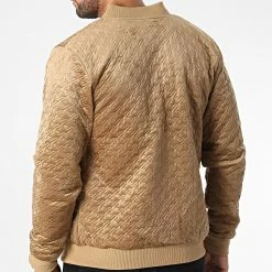 Le moins cher ❤️ Veste Zippée 7105 Camel de John H 🔥 -John H Soldes john h 345589 7105 CAMEL 20221028T162742 04