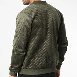 Offres 😀 Veste Zippée 7101 Vert Kaki de John H 😀 9 Offres 😀 Veste Zippée 7101 Vert Kaki de John H 😀 -John H Soldes john h 345593 7101 GREEN 20221028T162923 04