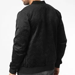 Remise 😍 Veste Zippée 7101 Noir de John H ⌛ -John H Soldes john h 345596 7101 BLACK 20221028T155732 04