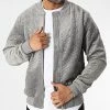Budget 🥰 Veste Zippée 7102 Gris de John H 🔔